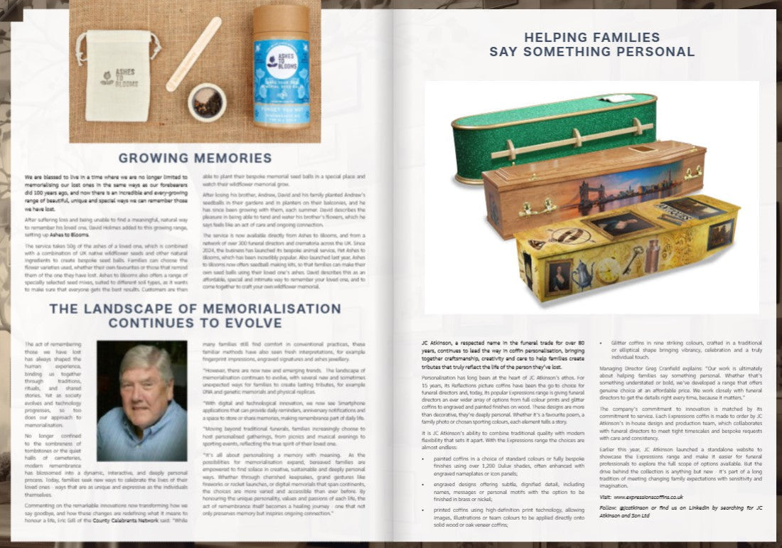 Memorialisation - FDM Magazine - September 2025