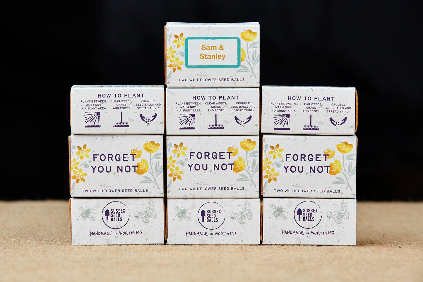 Sustainable Wildflower Memorial Favours (containing your loved one's ashes)