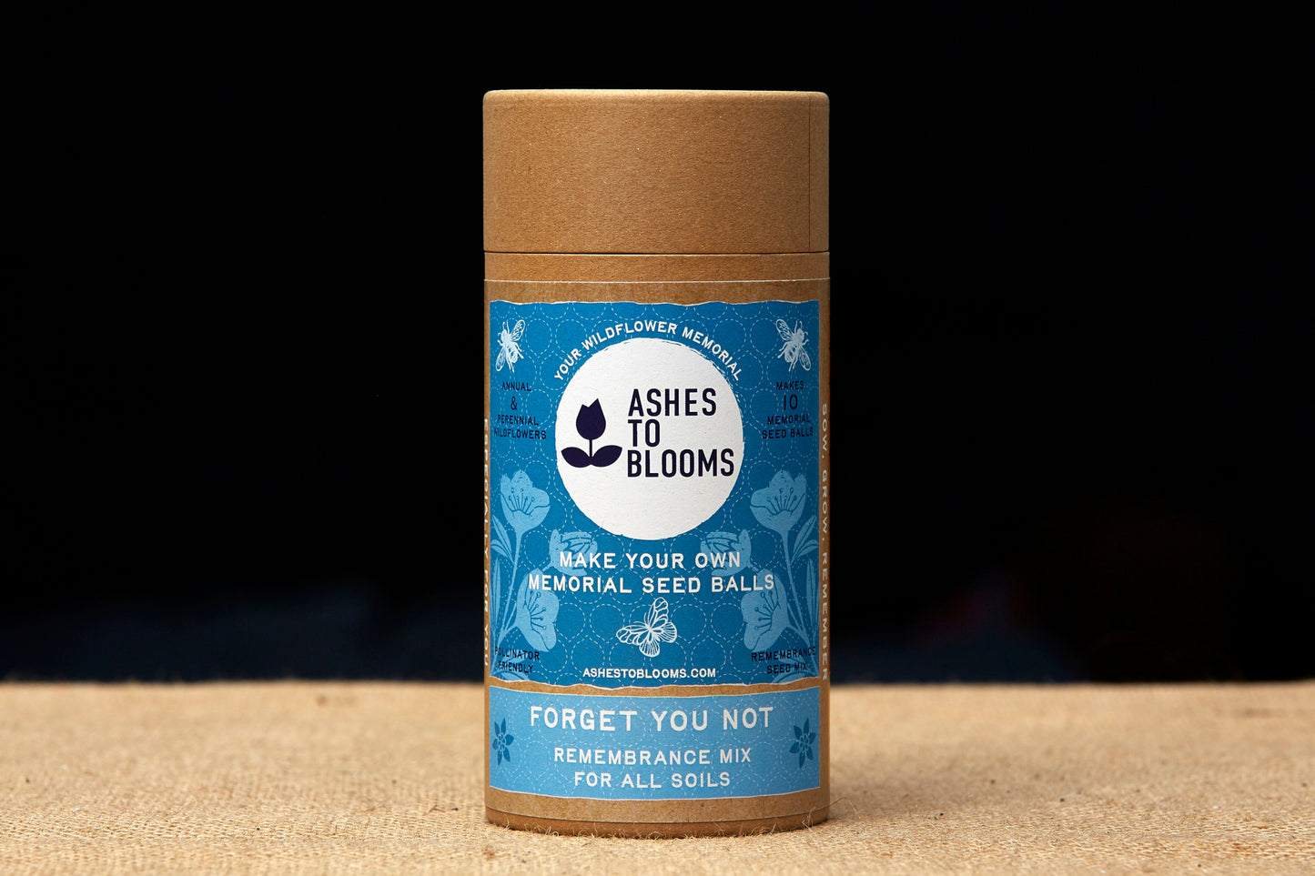 Wildflower Memorial Seed Ball-Making Kit; Make Your Own