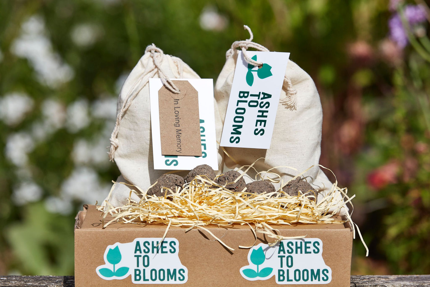 Wildflower Memorial Seed Balls - shorter varieties, ideal for balconies, planters & window boxes