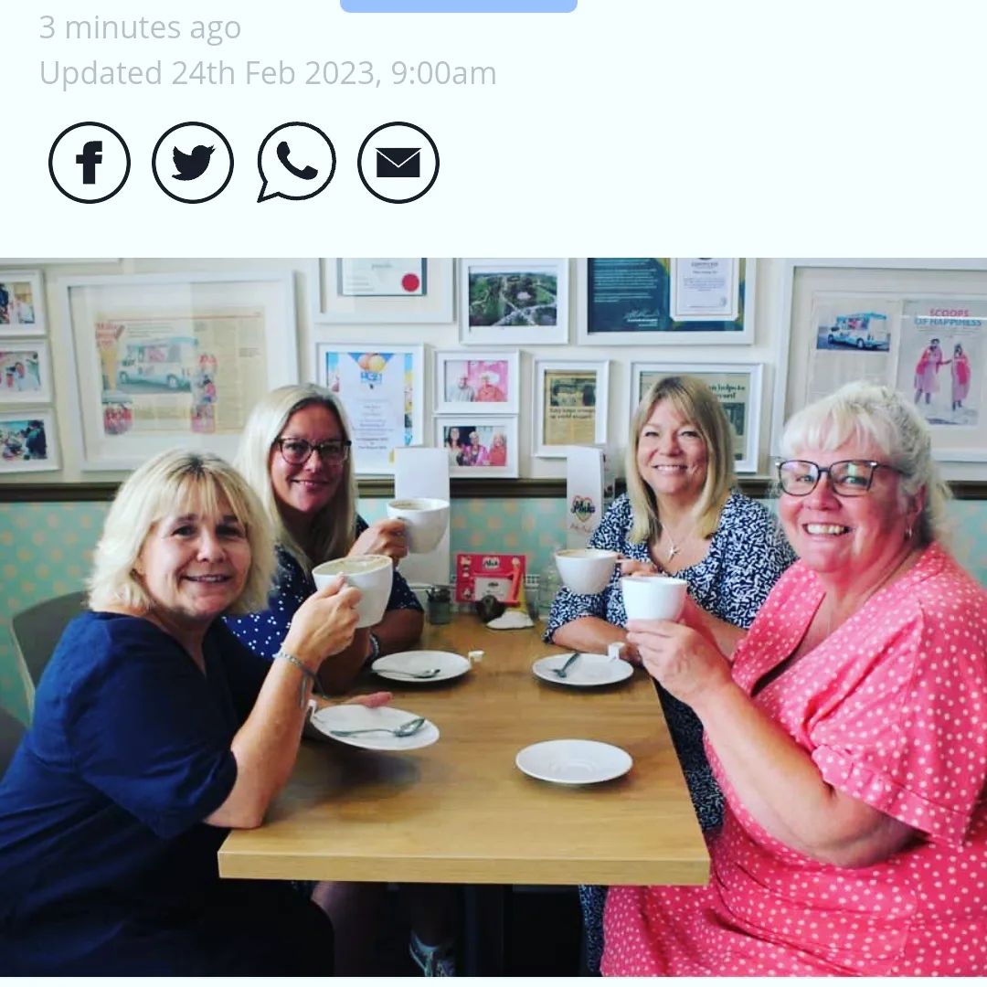 "Coffin and Cake café returns to Bognor Regis to offer support to those in grief" - Chichester Observer, 24/02/23