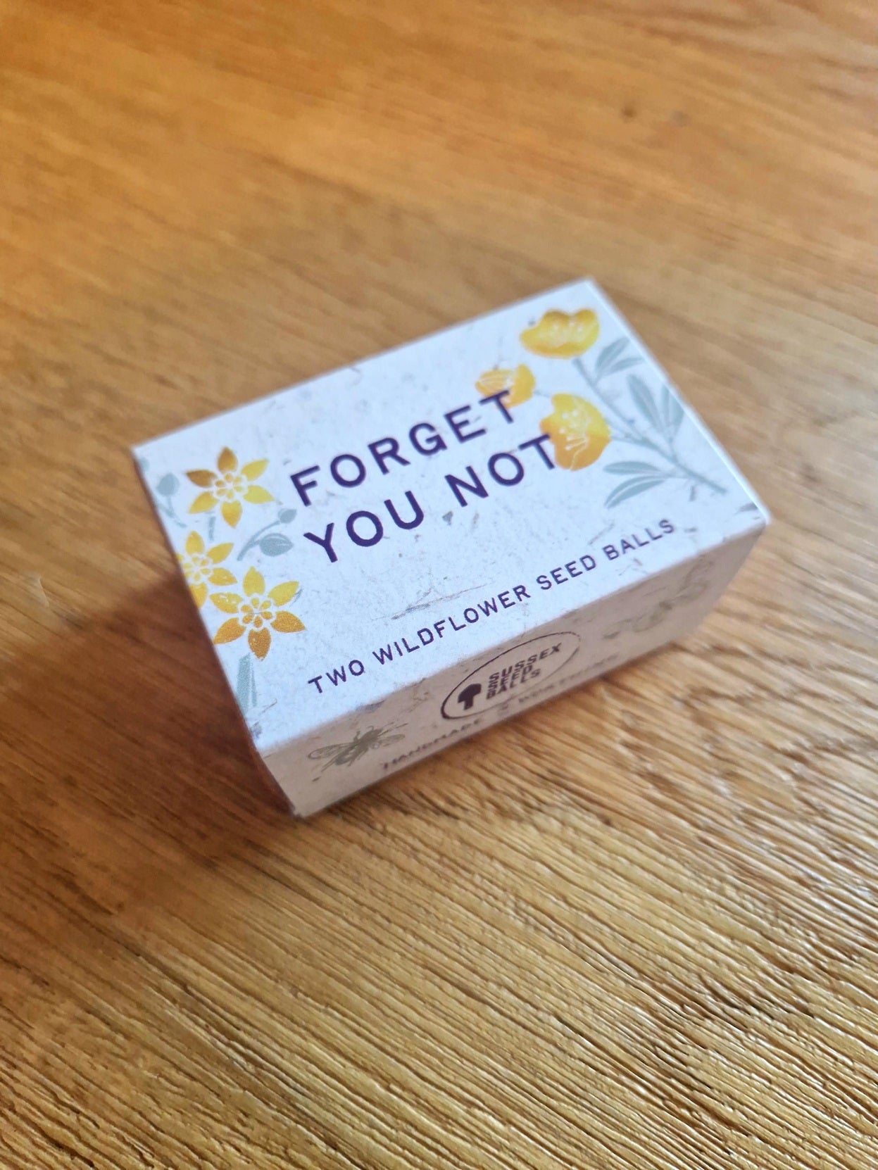 Sustainable Wildflower Memorial Favours (containing your loved one's ashes)