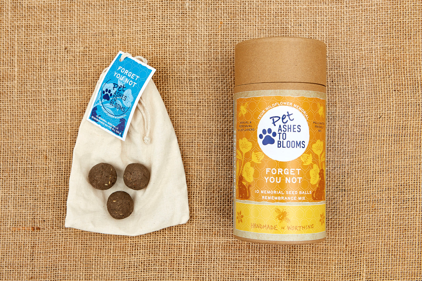 Pet Ashes to Blooms - Wildflower Memorial Seed Balls